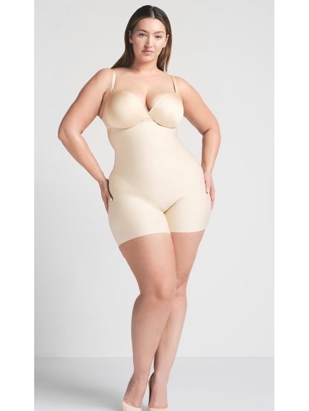 Skims Body Core Sculpt High Waisted Short Color Sand Size XS